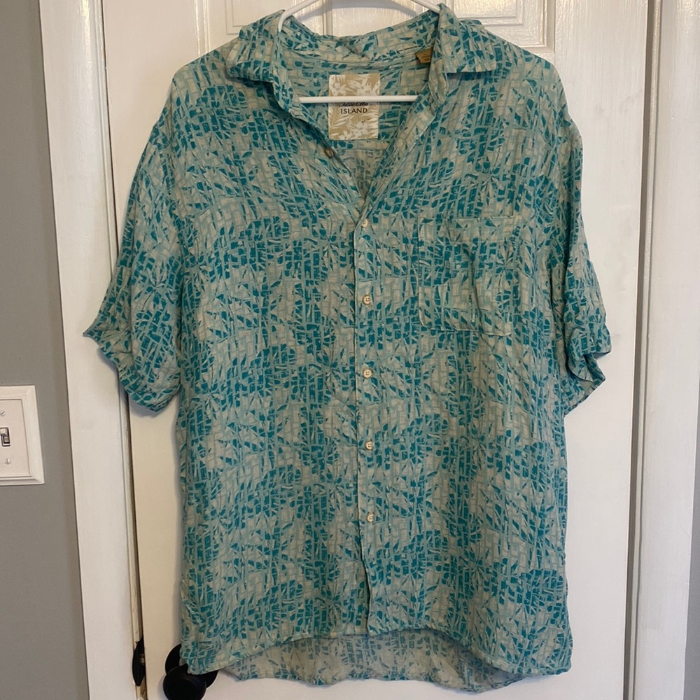 Tasso Elba short sleeve button down